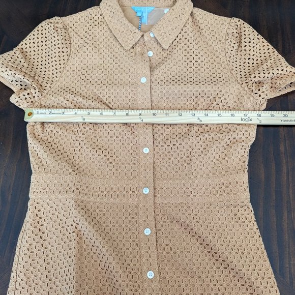 Draper James Faith Shirtdress in Eyelet - Picture 10 of 11